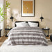 Zuri - 108" x 90" Blanket - Gray - Simple Home Plus