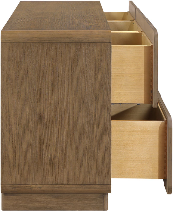 Adagio - Solid Wood And Oak Veneer Dresser - Simple Home Plus