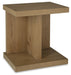 Brinstead - Light Brown - Chair Side End Table - Simple Home Plus