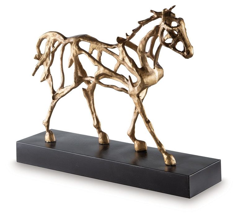 Grainville - Antique Gold Finish - Sculpture - Simple Home Plus