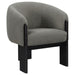 Valdez - Boucle Upholstered Barrel Back Accent Chair - Simple Home Plus