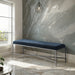 Valley - Bench With Silver Frame - Simple Home Plus
