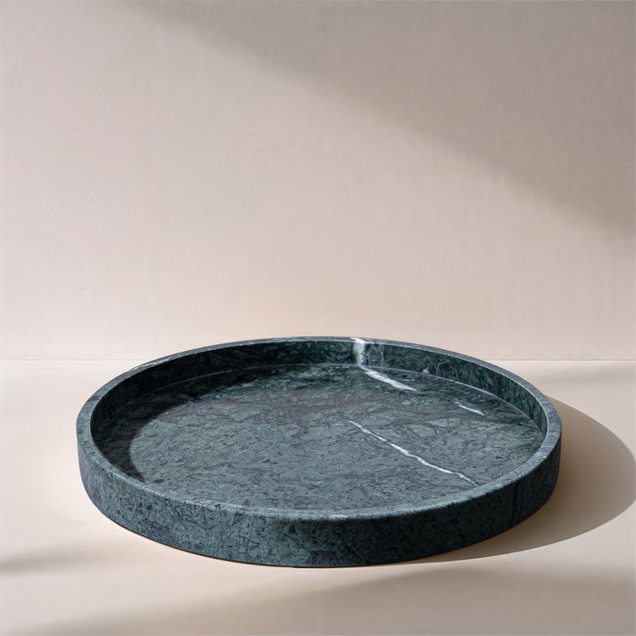 Barletta - Marble Round Tray - Simple Home Plus