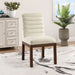 Evelyn - Dining Chair With Brown Legs - Simple Home Plus