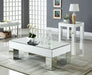 Lainy - End Table - Pearl Silver - Simple Home Plus
