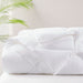 Maximum Warmth - King 300 Thread Count Down Alternative 3M Thinsulate Comforter - White - Simple Home Plus