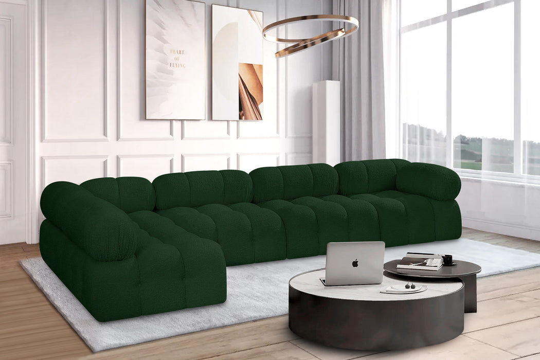 Ames - 5 Piece Modular L-Shaped Sectional - Simple Home Plus