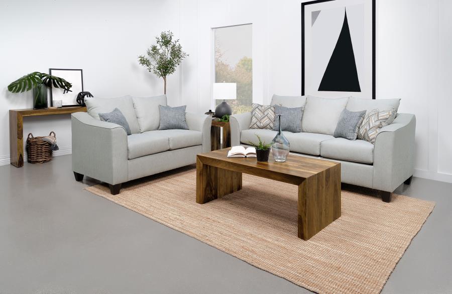Salizar - Upholstered Flared Arm Sofa Set - Simple Home Plus