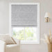 Quincy - 27x64" Total Blackout Cordless Roman Shade - Light Gray - Simple Home Plus