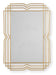 Claybrook - Gold Finish - Accent Mirror - Simple Home Plus