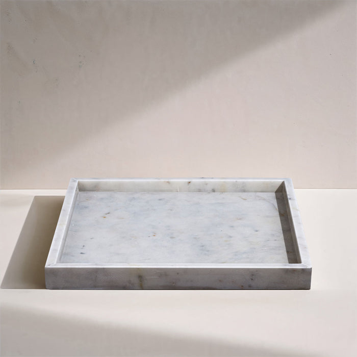 Barletta - Marble Square Tray - Simple Home Plus