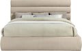 Adam - Chenille Fabric Bed With 52" Headboard - Simple Home Plus