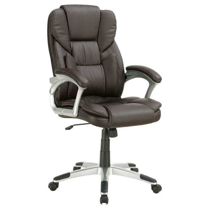 Kaffir - Upholstered Adjustable Home Office Desk Chair - Simple Home Plus