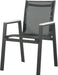 Nizuc - Outdoor Patio Dining Arm Chair With Gray Frame (Set of 2) - Simple Home Plus
