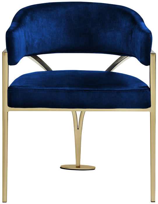 Madelyn - Dining Chair (Set of 2) - Brushed Brass - Simple Home Plus
