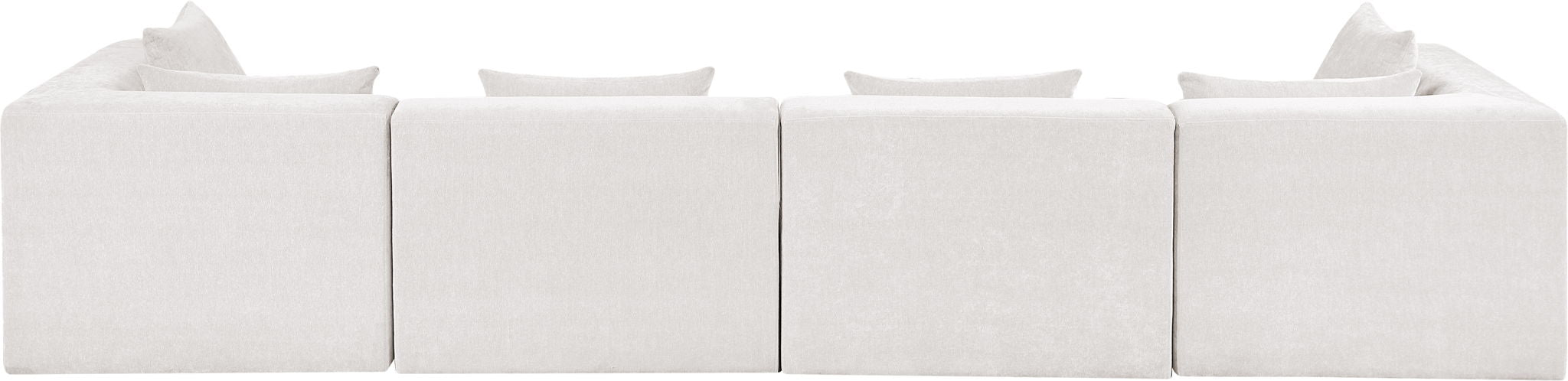 Stellar - 4 Piece Upholstered Modular Sectional - Simple Home Plus
