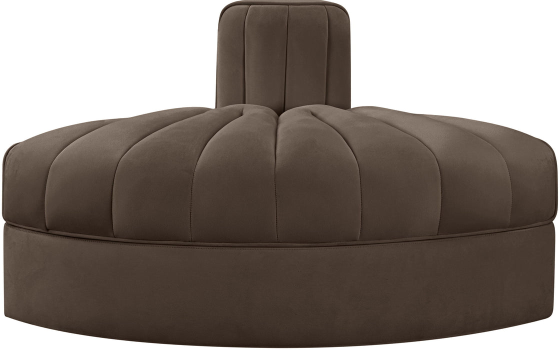 Rummi - Velvet Performance Fabric Upholstered Modular Chair - Simple Home Plus