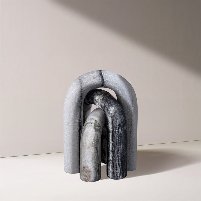 Arco - 3 Piece Marble Decorative Object - Simple Home Plus