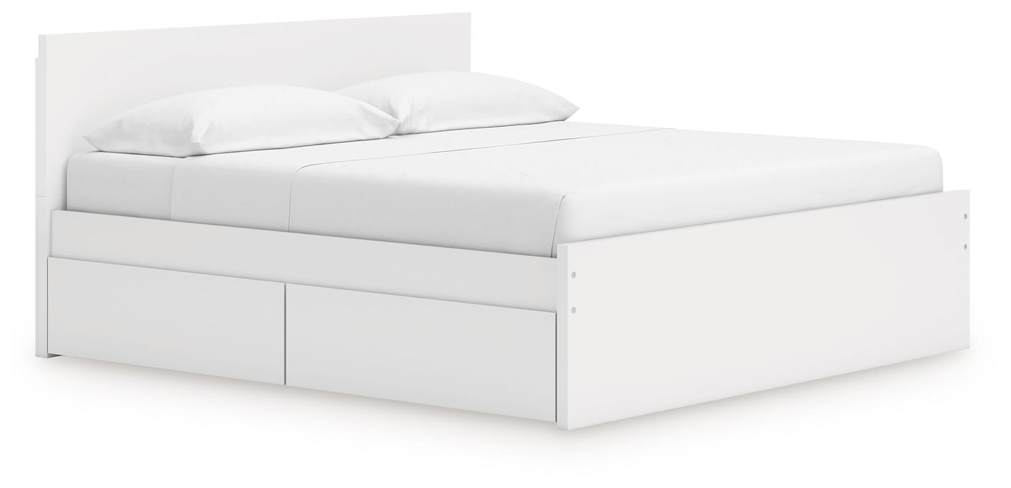 Onita - Panel Platform Bed - Simple Home Plus