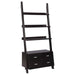 Colella - 5-Shelf Storage Ladder Bookshelf - Cappuccino - Simple Home Plus