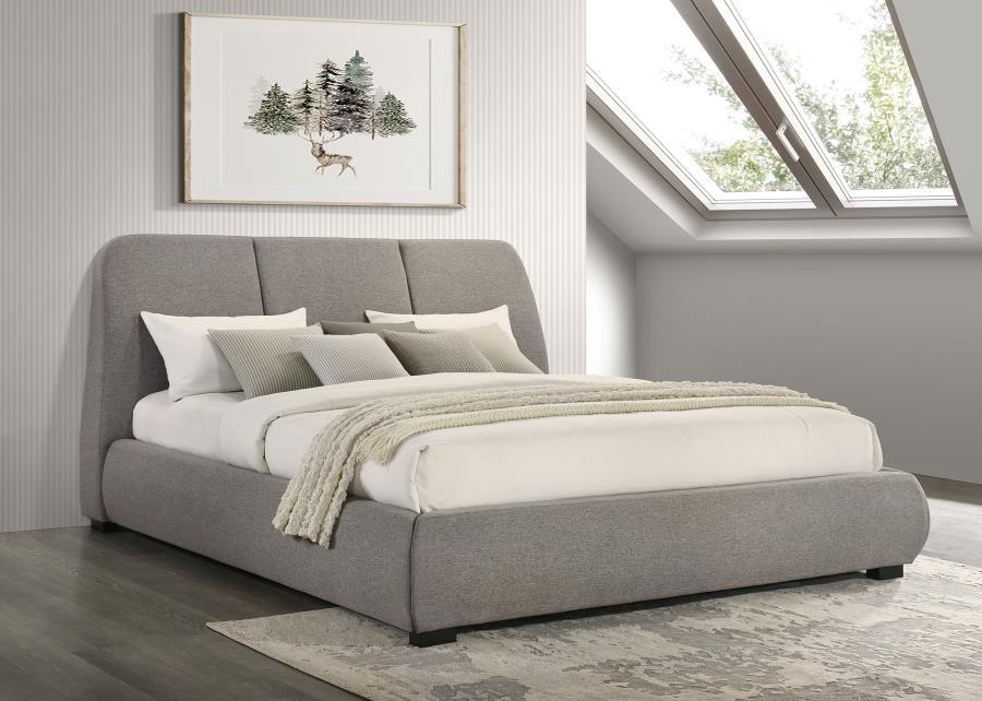 Mokena - Upholstered Platform Bed - Simple Home Plus