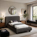 Blair - Polyester Upholstered Bed - Simple Home Plus