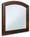 Porter - Bedroom Mirror - Rustic Brown - Simple Home Plus