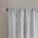 Irina - Diamond Sheer Window Curtain - Gray - Simple Home Plus
