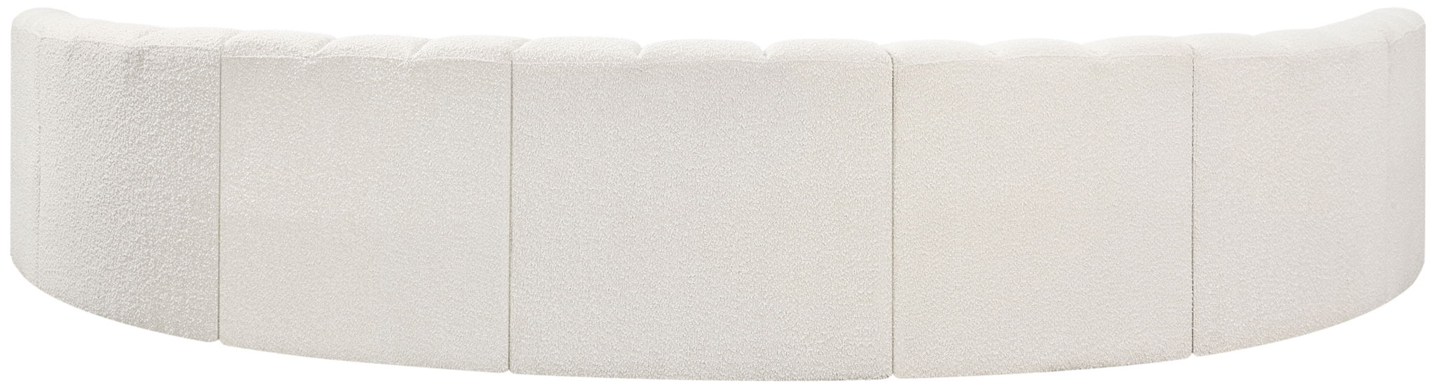 Arc - Boucle Fabric 7 Piece U-Shaped Modular Sofa - Simple Home Plus