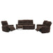 Navarro - Upholstered Reclining Sofa Set - Simple Home Plus