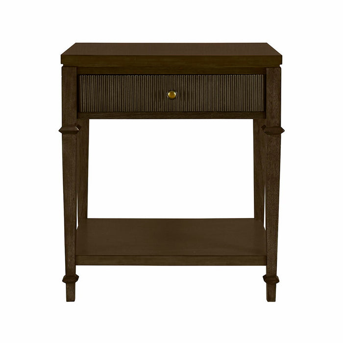 Kenna - Nightstand - Dark Coffee - Simple Home Plus