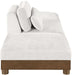 Turin - Chenille Fabric Upholstered Modular Sectional - Cream - Simple Home Plus