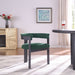 Romeo - Boucle Dining Chair With Black Base (Set of 2) - Simple Home Plus