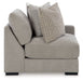 Aslan Court - Raf Corner Chair - Pebble - Simple Home Plus