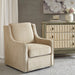 Harris - Swivel Chair - Cream - Simple Home Plus
