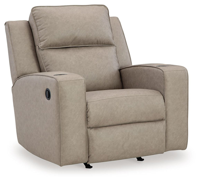 Lavenhorne - Pebble - Rocker Recliner - Simple Home Plus