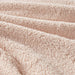 Mira - Crushed Velvet Sherpa Reversible Comforter Set - Blush - Simple Home Plus