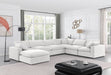 Comfy - 7 Piece Velvet Modular Sectional With Chaise - Simple Home Plus