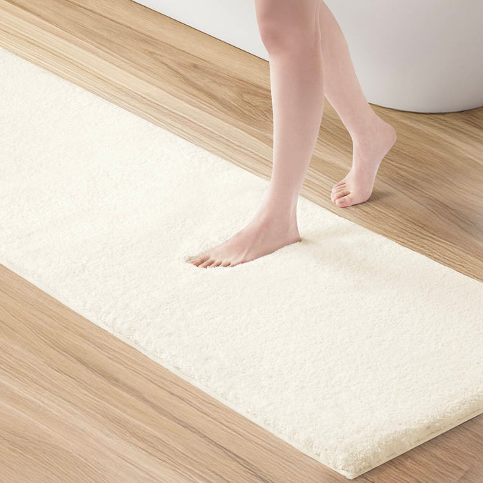 Marshmallow - 72" Bath Rug - Ivory - Simple Home Plus