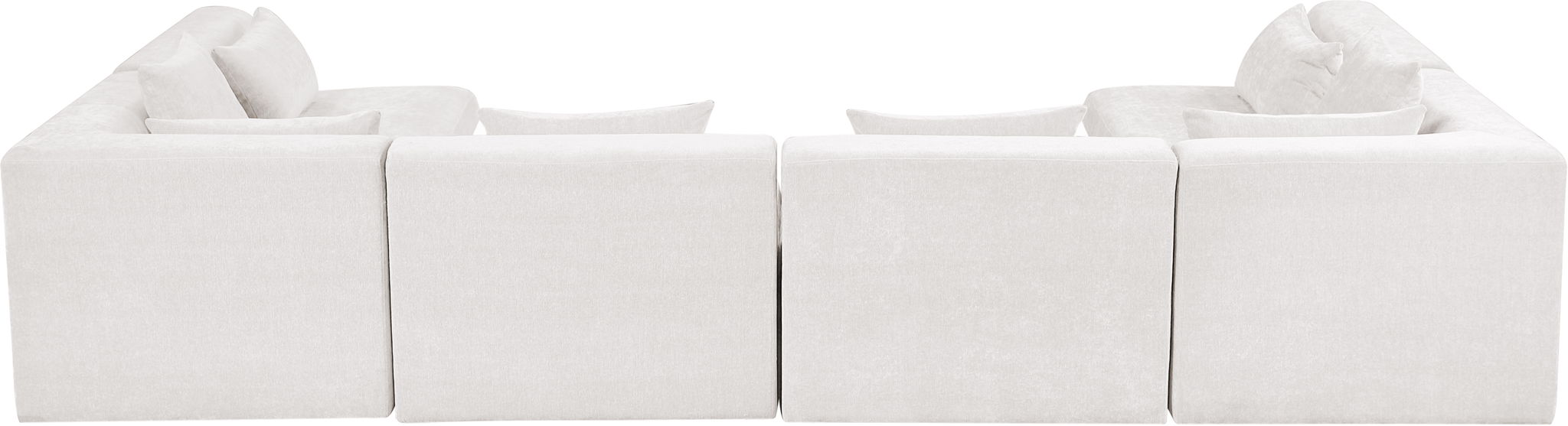 Stellar - 6 Piece Upholstered Modular Sectional - Simple Home Plus