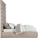 Adam - Chenille Fabric Bed With 89" Headboard - Simple Home Plus