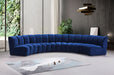 Infinity - 5 Piece Velvet Modular Sectional - Simple Home Plus