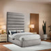 Adam - Boucle Fabric Bed With 89" Headboard - Simple Home Plus