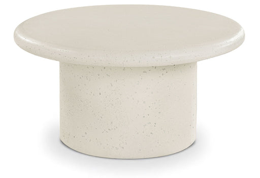 Emara - Concrete And Fiberglass Indoor / Outdoor Coffee Table - Simple Home Plus