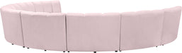 Infinity - 8 Piece Velvet Modular Sectional - Simple Home Plus