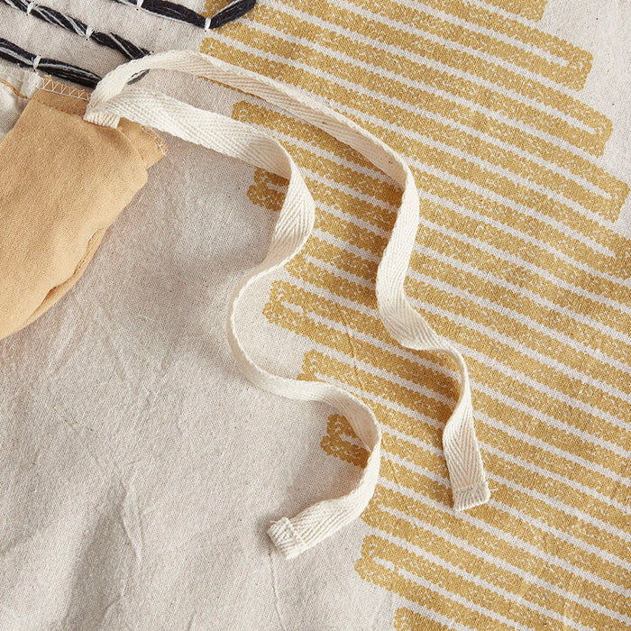Arizona - 3 Piece Duvet Cover Set - Yellow - Simple Home Plus
