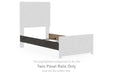 Prendonea - Twin Panel Rails - Charcoal - Simple Home Plus