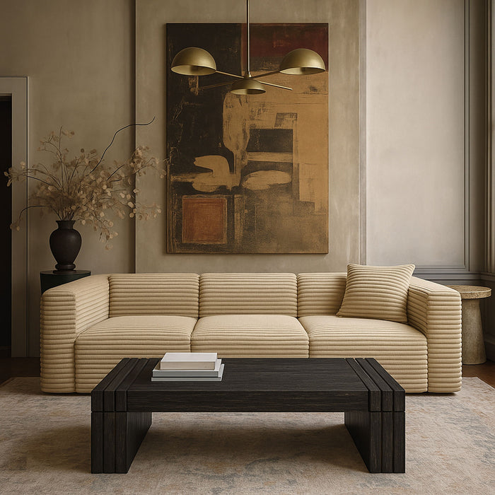 Stanton - Oak Veneer And Solid Wood Table - Simple Home Plus