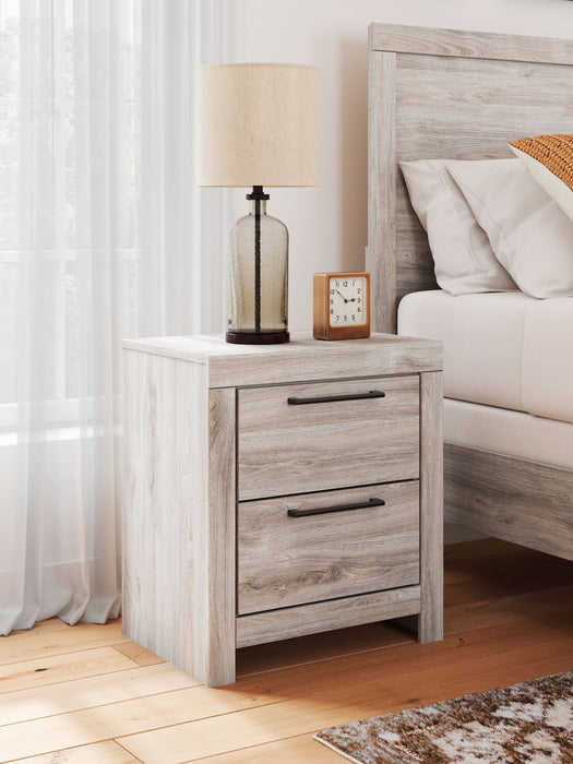 Broachmyn - Two Drawer Night Stand - Simple Home Plus