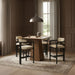 Aurum - Vegan Leather Upholstered Counter Stool With Graphite Black Base - Simple Home Plus